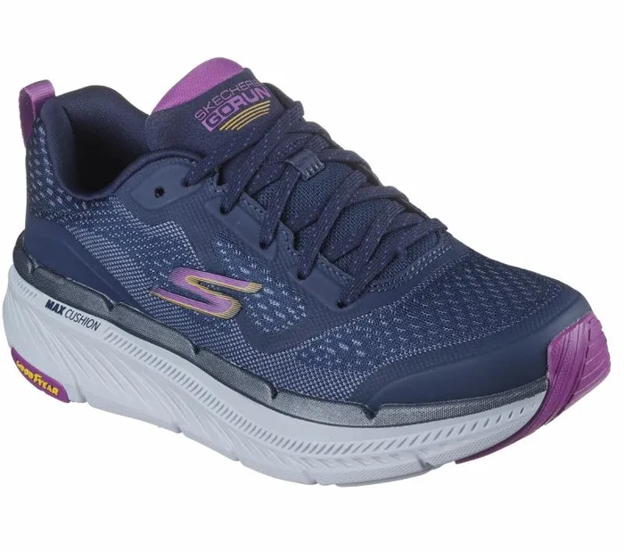 Skechers Max Cushioning Premier 20 8211 Hillsborough Navy Purple Women Athletic Sneakers Skechers Max Cushioning Premier 20 8211 Hillsborough Navy Purple Women Athletic Sneakers