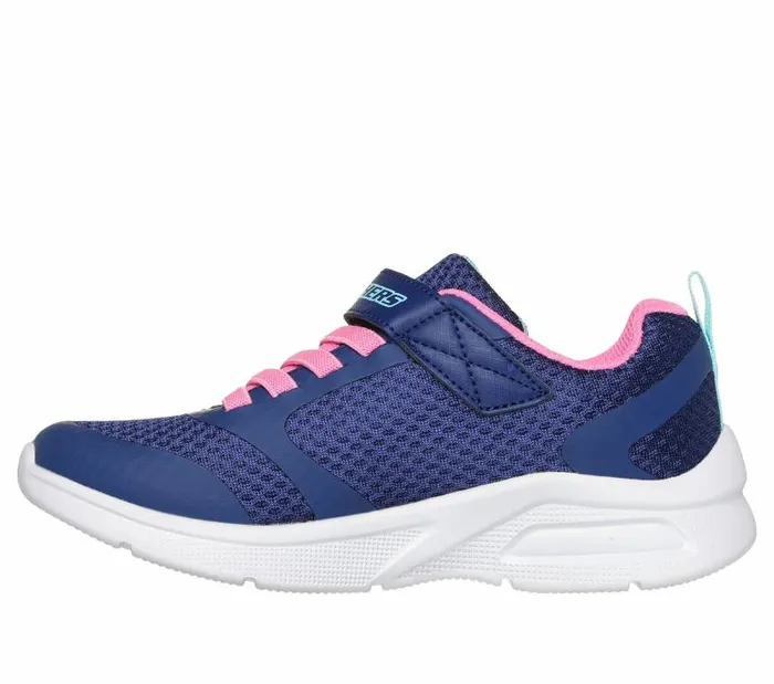 Skechers Microspec Max 8211 Racer Gal Navy Pink Kids Athletic Shoes and Sneakers Skechers Microspec Max 8211 Racer Gal Navy Pink Kids Athletic Shoes and Sneakers
