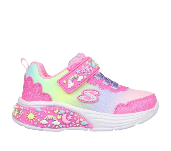 Skechers My Dreamers Pink Multi Kids Athletic Shoes and Sneakers Skechers My Dreamers Pink Multi Kids Athletic Shoes and Sneakers