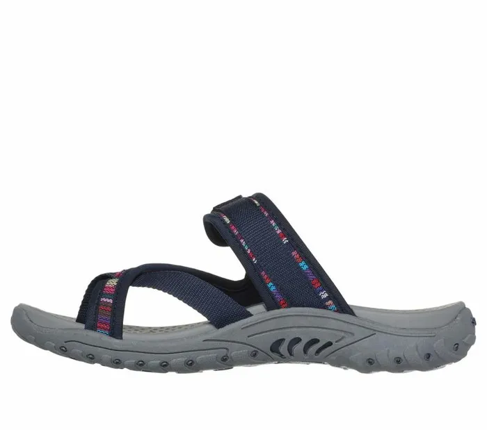 Skechers Reggae 8211 Baja Sunrise Navy Multi Women Sandals Skechers Reggae 8211 Baja Sunrise Navy Multi Women Sandals