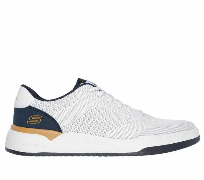 Skechers Relaxed Fit Corliss 8211 Dorset White Men Casual Sneakers
