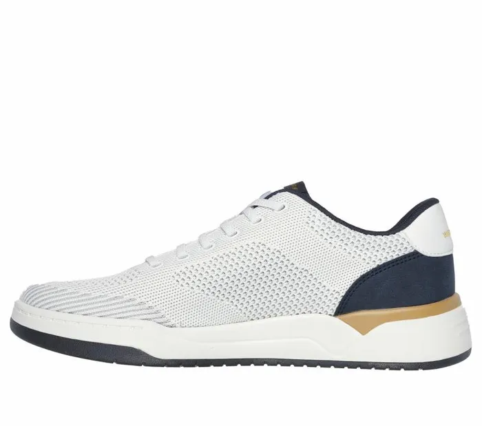 Skechers Relaxed Fit Corliss 8211 Dorset White Men Casual Sneakers Skechers Relaxed Fit Corliss 8211 Dorset White Men Casual Sneakers