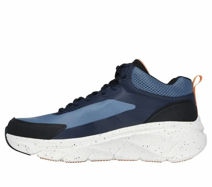 Skechers Relaxed Fit D039Lux Walker 20 8211 Grailo Blue Orange Men Lace Up Skechers Relaxed Fit D039Lux Walker 20 8211 Grailo Blue Orange Men Lace Up