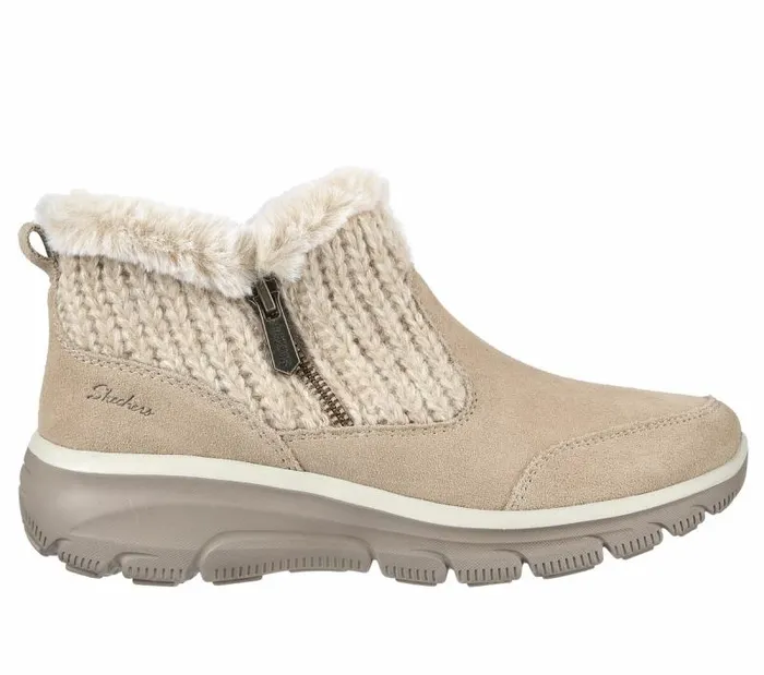 Skechers Relaxed Fit Easy Going 8211 Warmhearted Dark Natural Women Boots