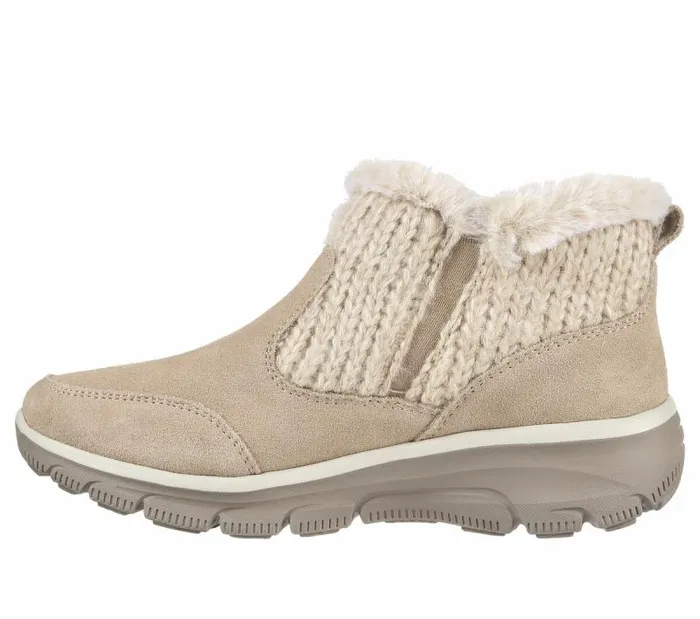 Skechers Relaxed Fit Easy Going 8211 Warmhearted Dark Natural Women Boots Skechers Relaxed Fit Easy Going 8211 Warmhearted Dark Natural Women Boots