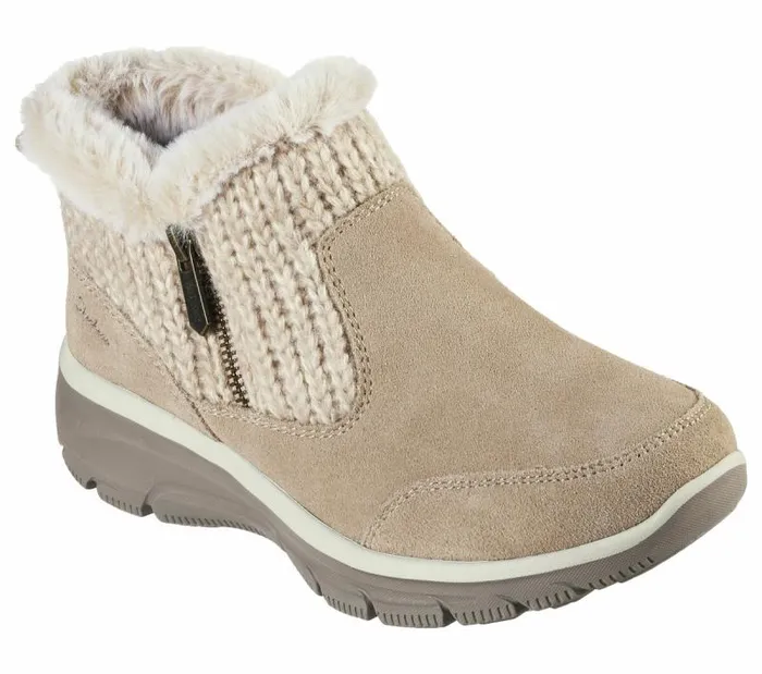 Skechers Relaxed Fit Easy Going 8211 Warmhearted Dark Natural Women Boots Skechers Relaxed Fit Easy Going 8211 Warmhearted Dark Natural Women Boots