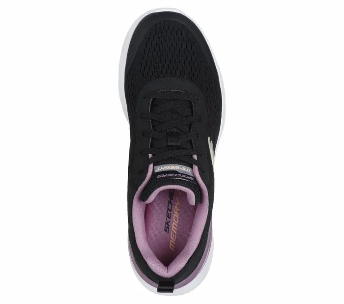 Skechers SkechAir Dynamight 20 8211 New Heights Black Mauve Women Athletic Sneakers Skechers SkechAir Dynamight 20 8211 New Heights Black Mauve Women Athletic Sneakers