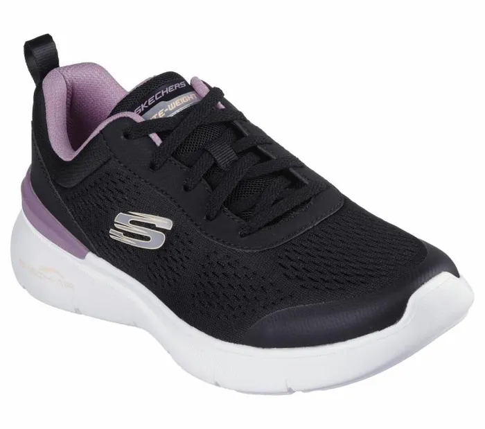 Skechers SkechAir Dynamight 20 8211 New Heights Black Mauve Women Athletic Sneakers Skechers SkechAir Dynamight 20 8211 New Heights Black Mauve Women Athletic Sneakers