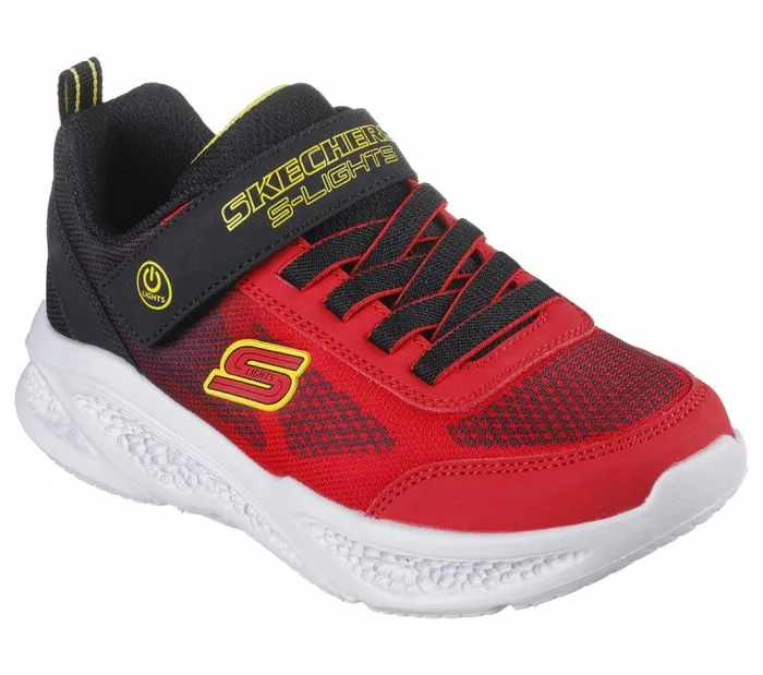 Skechers Skechers MeteorLights 8211 Krendox Red Black Kids Athletic Shoes and Sneakers Skechers Skechers MeteorLights 8211 Krendox Red Black Kids Athletic Shoes and Sneakers
