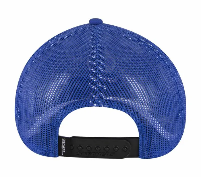 Skechers Skechers Monster Eyes Trucker Hat Blue Black WomenMen Hats