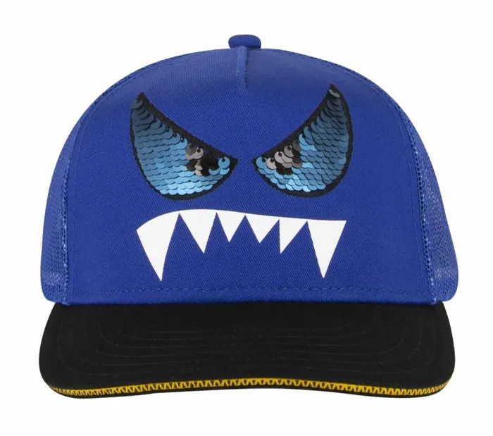 Skechers Skechers Monster Eyes Trucker Hat Blue Black WomenMen Hats Skechers Skechers Monster Eyes Trucker Hat Blue Black WomenMen Hats