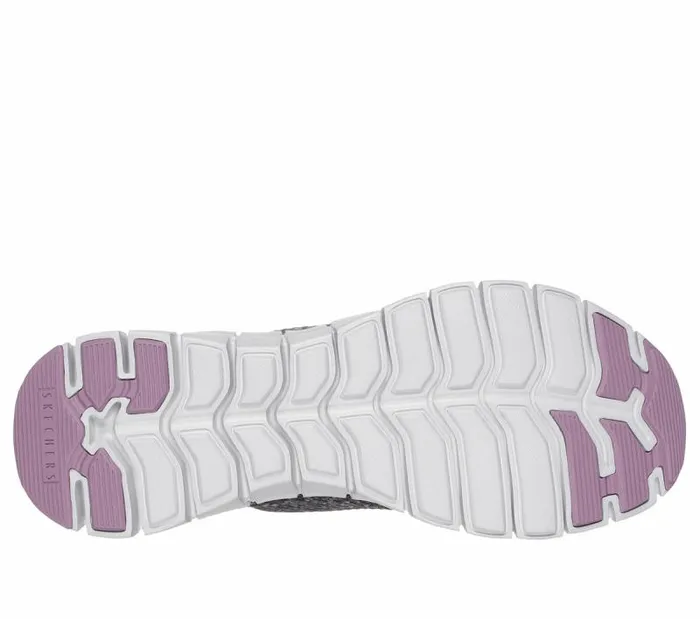 Skechers Skechers Slipins Flex Step 8211 Soft Stroll Charcoal Women Casual Sneakers