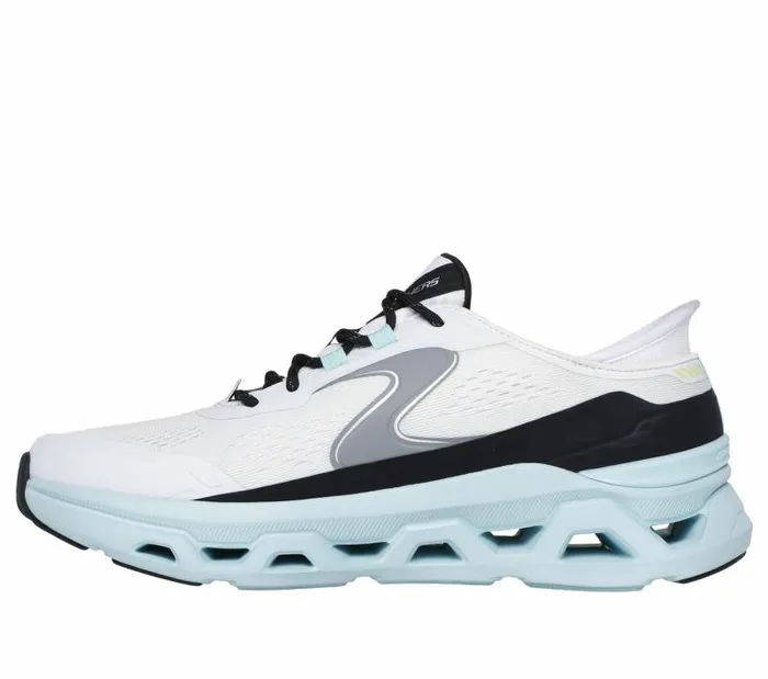 Skechers Skechers Slipins GlideStep Altus White Blue Men Athletic Sneakers