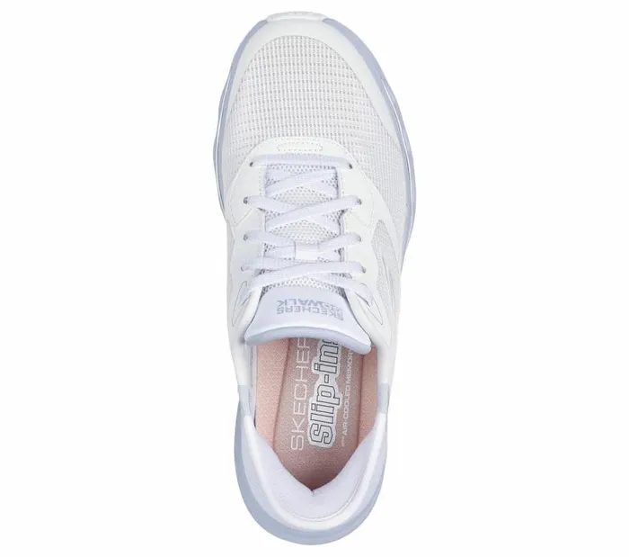 Skechers Skechers Slipins GO WALK GlideStep 20 8211 Belah White Lavender Women Athletic Sneakers