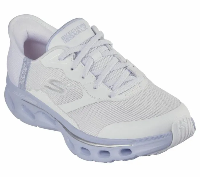 Skechers Skechers Slipins GO WALK GlideStep 20 8211 Belah White Lavender Women Athletic Sneakers