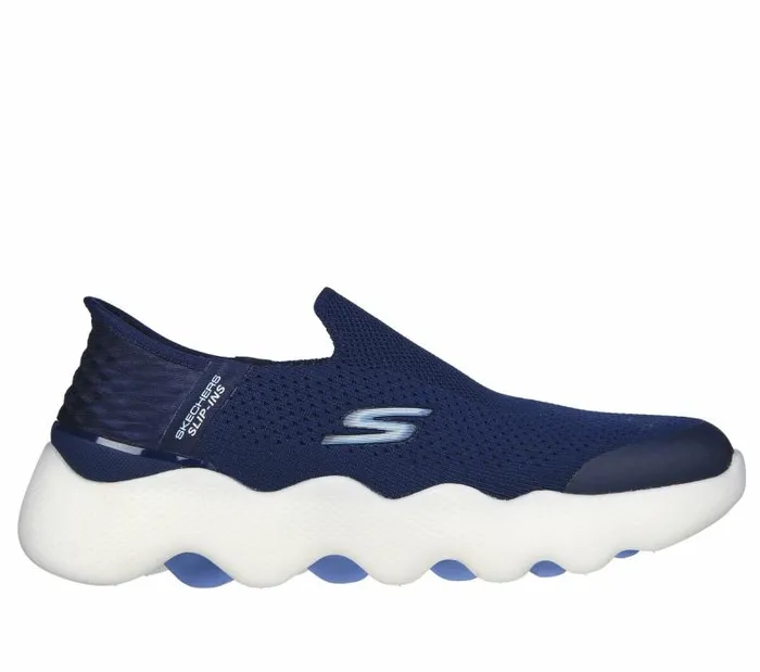 Skechers Skechers Slipins GO WALK Massage Fit Navy Light Blue Women Hands Free Slipins Skechers Skechers Slipins GO WALK Massage Fit Navy Light Blue Women Hands Free Slipins
