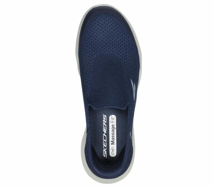 Skechers Skechers Slipins GO WALK Massage Fit Navy Light Blue Women Hands Free Slipins