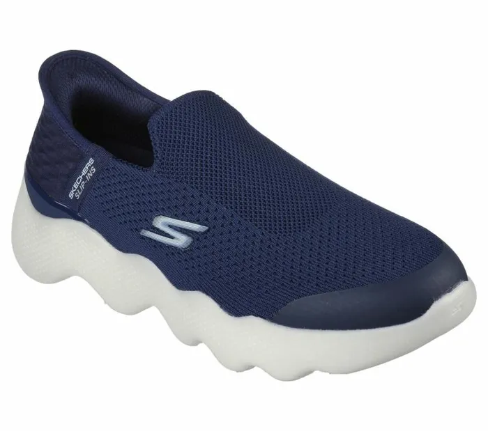 Skechers Skechers Slipins GO WALK Massage Fit Navy Light Blue Women Hands Free Slipins