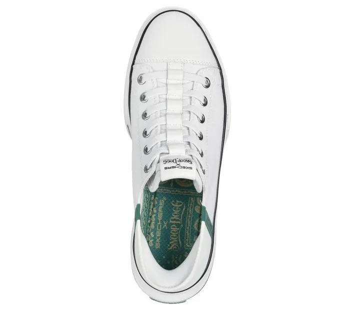 Skechers Skechers Slipins Snoop One 8211 Low Dogg Canvas White Men Casual Sneakers