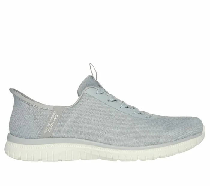 Skechers Skechers SlipIns Virtue 8211 Azalea Gray Pink Women Casual Sneakers