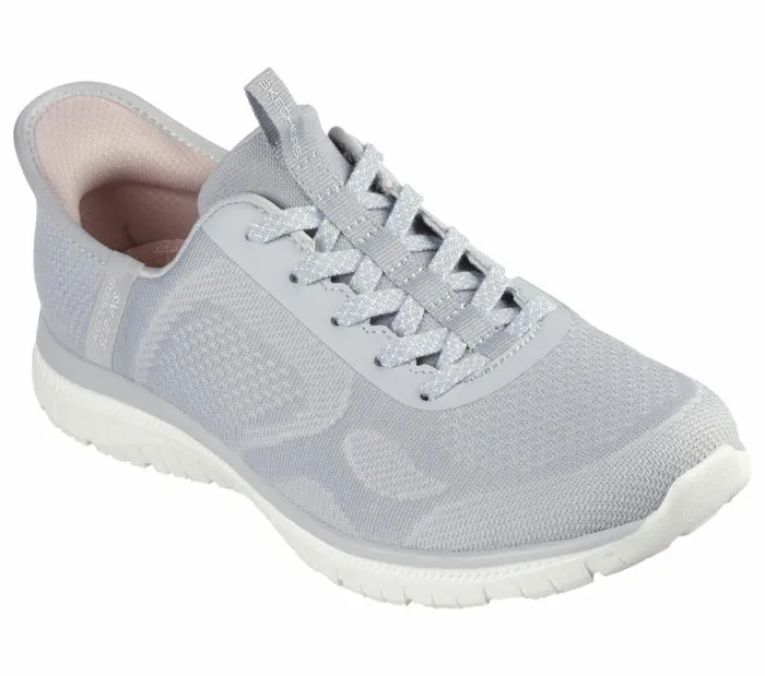 Skechers Skechers SlipIns Virtue 8211 Azalea Gray Pink Women Casual Sneakers