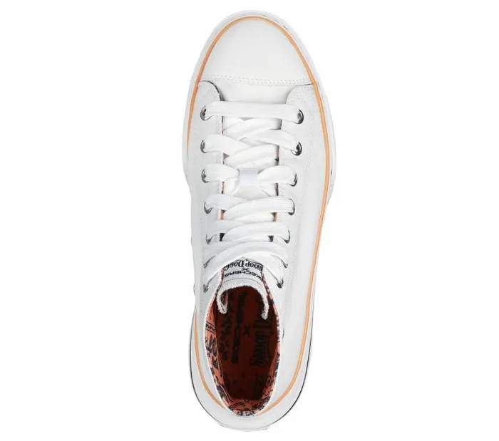 Skechers Snoop Dogg Snoop One 8211 Doggy Bonez White Men Casual Sneakers