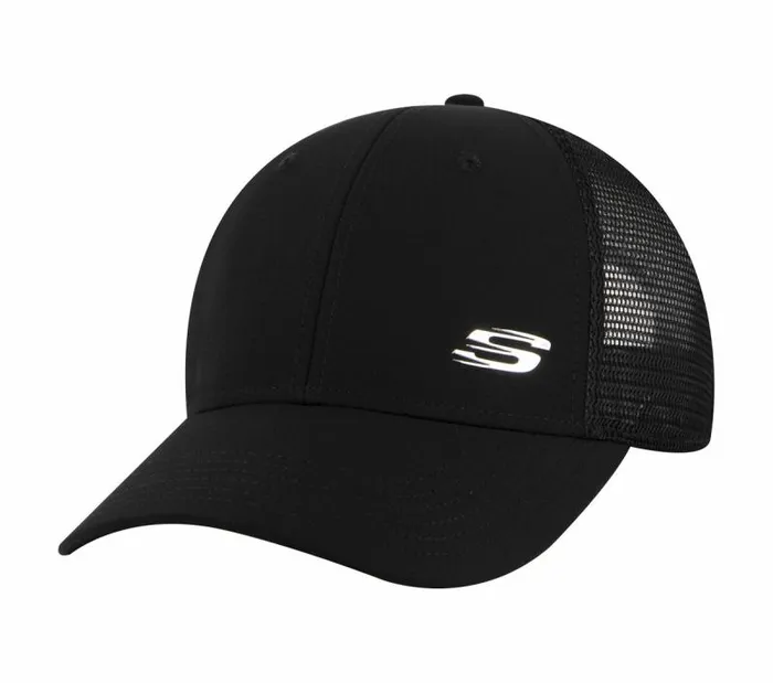 Skechers Sport S Metal Hat Black WomenMen Hats
