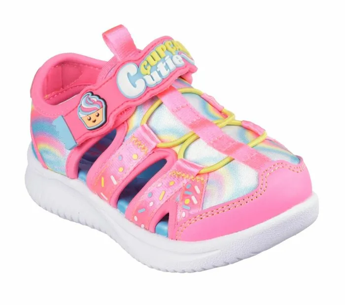 Skechers Sweet Kickz Jumpsters Sandal 8211 Sprinkle Wonder Hot Pink Multi Kids Sandals Skechers Sweet Kickz Jumpsters Sandal 8211 Sprinkle Wonder Hot Pink Multi Kids Sandals
