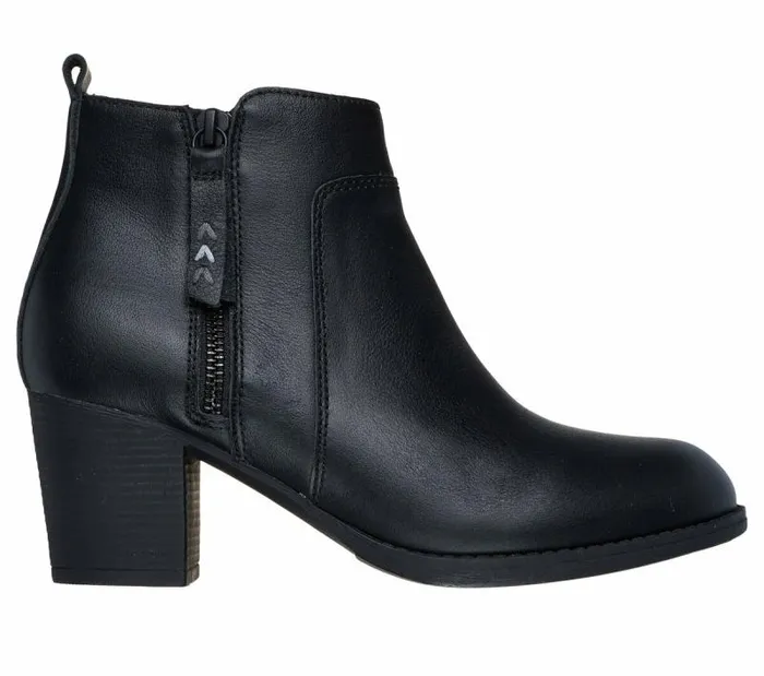 Skechers Taxi 8211 Night In Town Black Women Boots