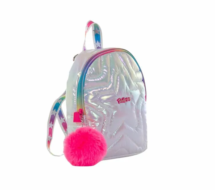 Skechers Twinkle Toes Puffy Mini Backpack Silver Multi WomenMenKids Bags Skechers Twinkle Toes Puffy Mini Backpack Silver Multi WomenMenKids Bags
