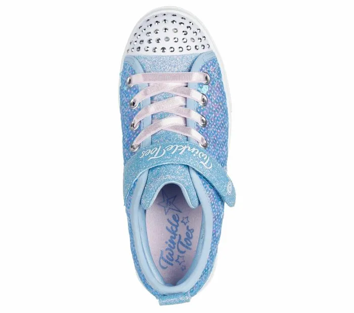 Skechers Twinkle Toes Twinkle Sparks 8211 Sequin Party Light Blue Multi Kids Athletic Shoes and Sneakers Skechers Twinkle Toes Twinkle Sparks 8211 Sequin Party Light Blue Multi Kids Athletic Shoes and Sneakers