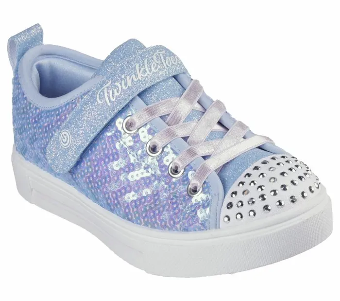Skechers Twinkle Toes Twinkle Sparks 8211 Sequin Party Light Blue Multi Kids Athletic Shoes and Sneakers Skechers Twinkle Toes Twinkle Sparks 8211 Sequin Party Light Blue Multi Kids Athletic Shoes and Sneakers