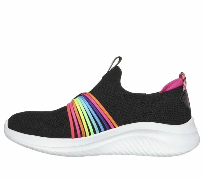 Skechers Ultra Flex 308211 Rainbow Speed Black Multi Kids Athletic Shoes and Sneakers Skechers Ultra Flex 308211 Rainbow Speed Black Multi Kids Athletic Shoes and Sneakers
