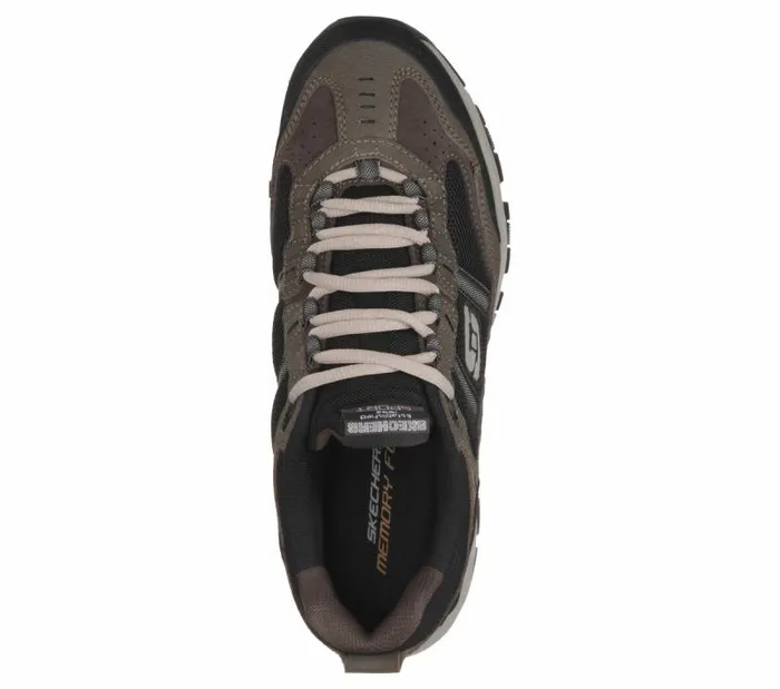 Skechers Vigor 20 8211 Trait Brown Black Men Athletic Sneakers Skechers Vigor 20 8211 Trait Brown Black Men Athletic Sneakers