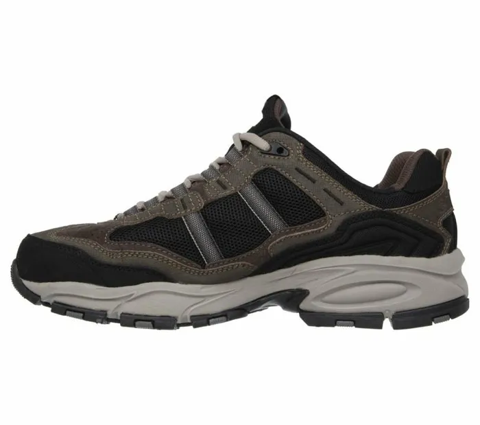 Skechers Vigor 20 8211 Trait Brown Black Men Athletic Sneakers Skechers Vigor 20 8211 Trait Brown Black Men Athletic Sneakers