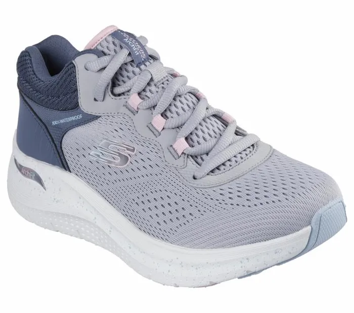 Skechers Waterproof Arch Fit 20 8211 Rainy Days Gray Multi Women Athletic Sneakers Skechers Waterproof Arch Fit 20 8211 Rainy Days Gray Multi Women Athletic Sneakers