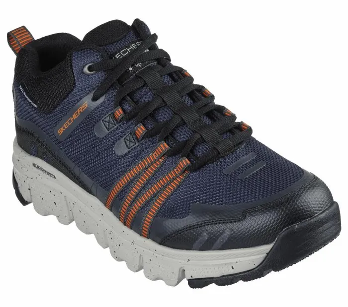 Skechers Waterproof Summits AT 8211 Canobie Navy Orange Men Athletic Sneakers Skechers Waterproof Summits AT 8211 Canobie Navy Orange Men Athletic Sneakers