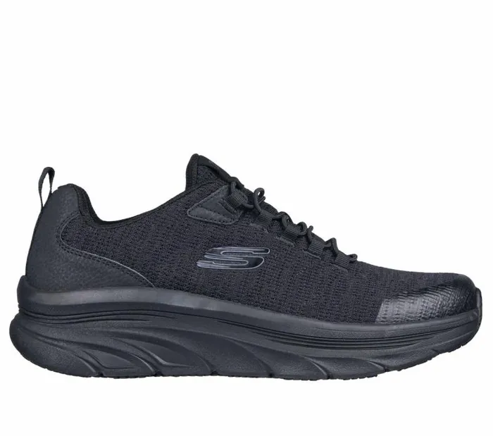 Skechers Work D039Lux Walker SR 8211 Luxir Black Men SlipOns