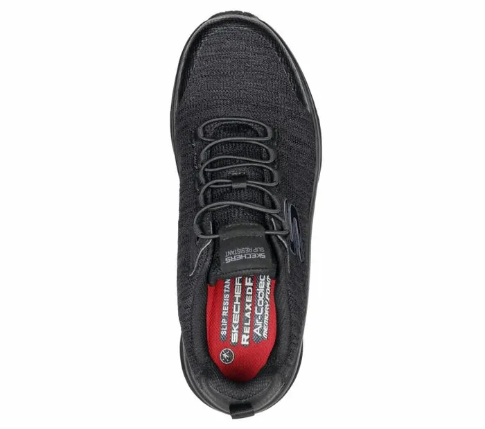 Skechers Work D039Lux Walker SR 8211 Luxir Black Men SlipOns Skechers Work D039Lux Walker SR 8211 Luxir Black Men SlipOns