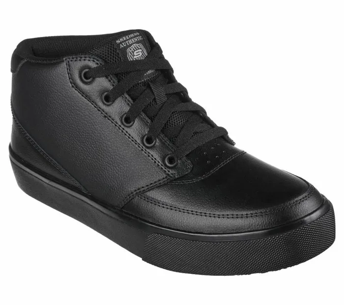 Skechers Work Poppy SR Black Men Lace Up Skechers Work Poppy SR Black Men Lace Up