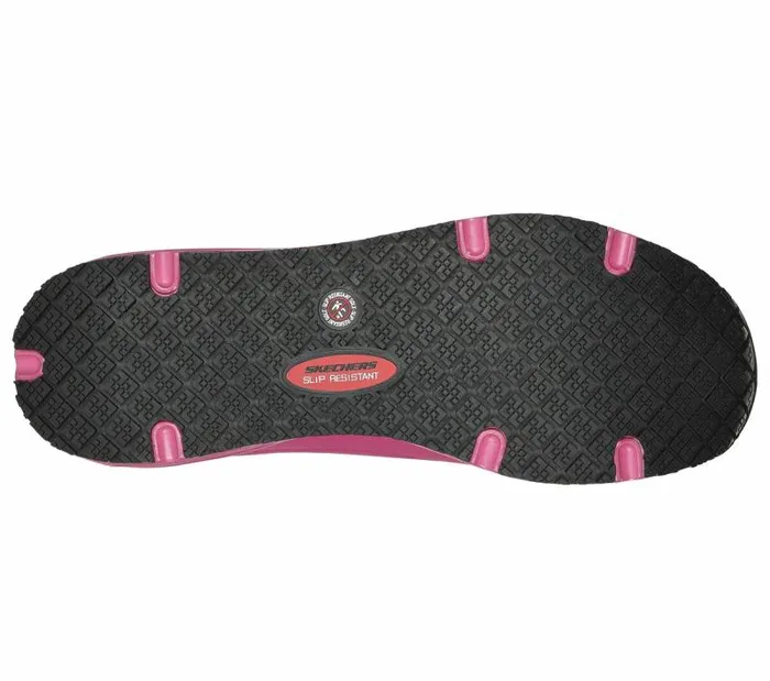 Skechers Work Relaxed Fit Uno SR Pink Women Work and Safety