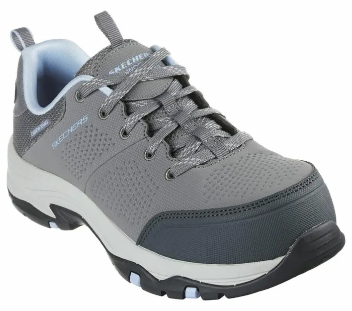Skechers Work Trego 8211 Astallet CT Gray Aqua Women Work and Safety Skechers Work Trego 8211 Astallet CT Gray Aqua Women Work and Safety