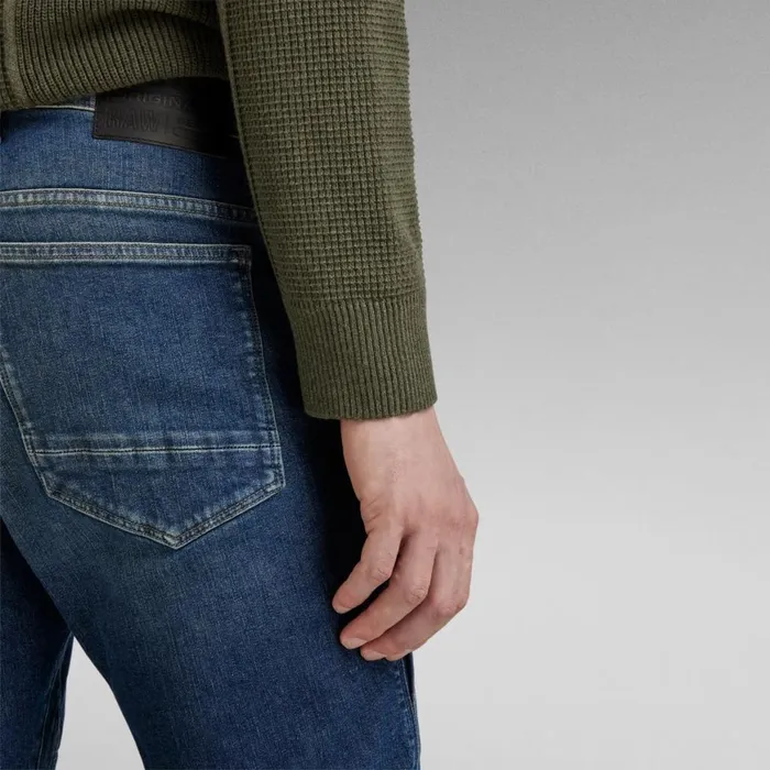Skinny Men GStar RAW Airblaze 3D Skinny Jeans Antique Forest Blue