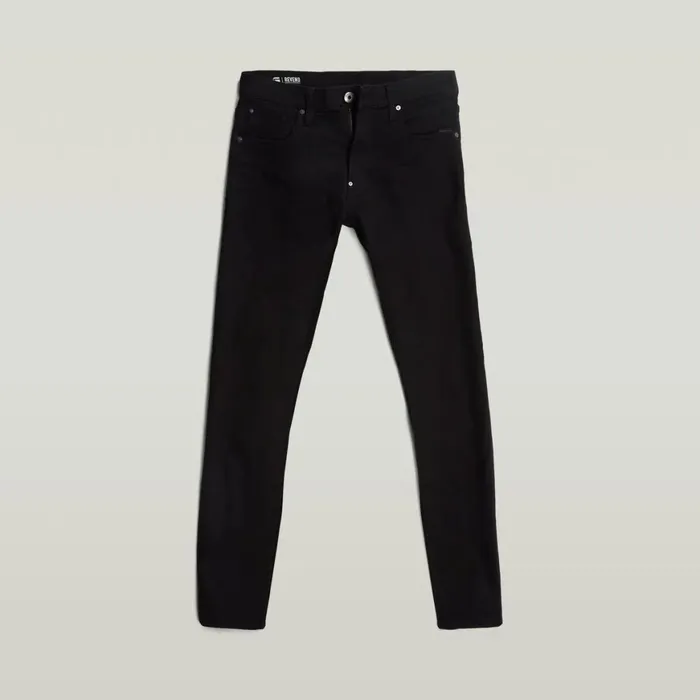 Skinny Men GStar RAW Revend Skinny Jeans Pitch Black