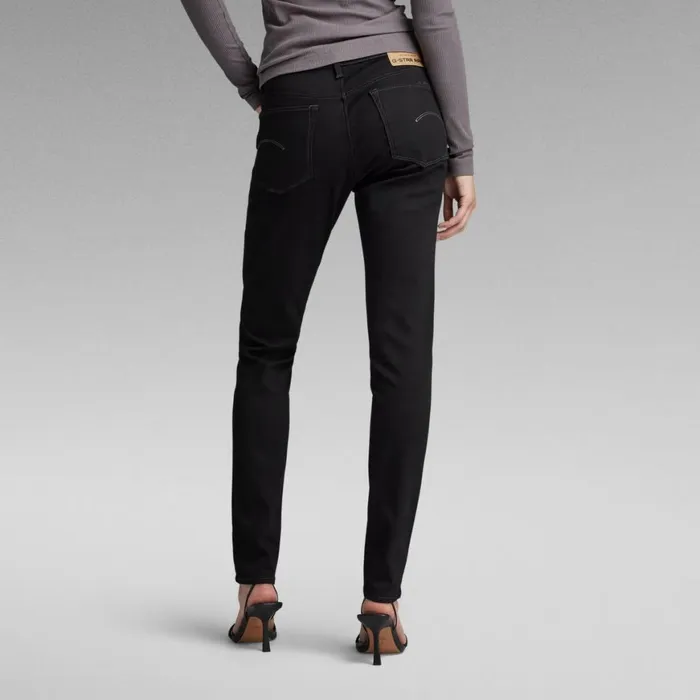 Skinny Women GStar RAW 3301 Skinny Jeans Pitch Black