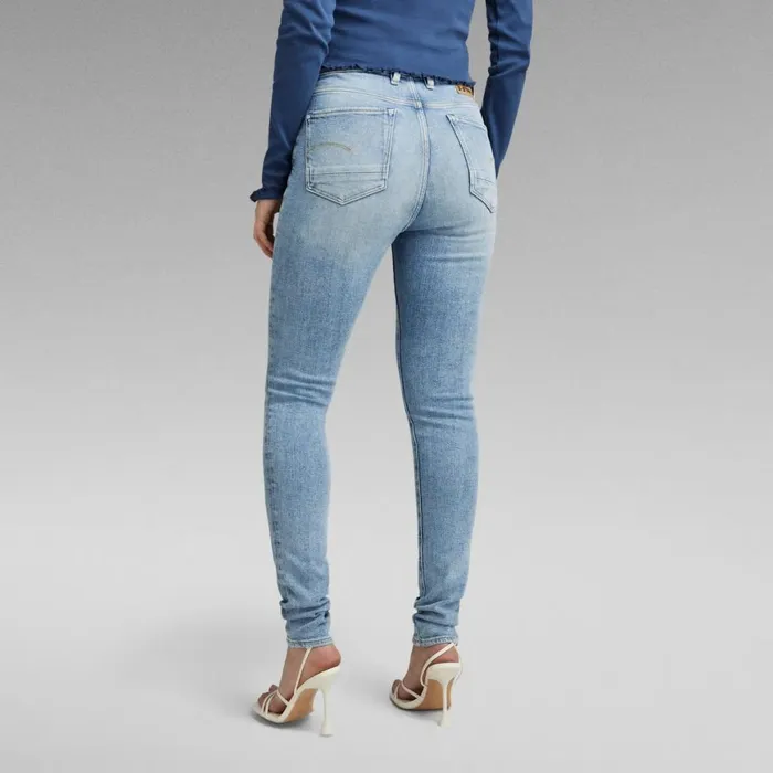 Skinny Women GStar RAW Kafey Ultra High Skinny Jeans Vintage Olympic Blue