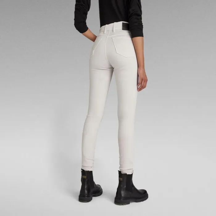 Skinny Women GStar RAW Kafey Ultra High Skinny Jeans Whitebait