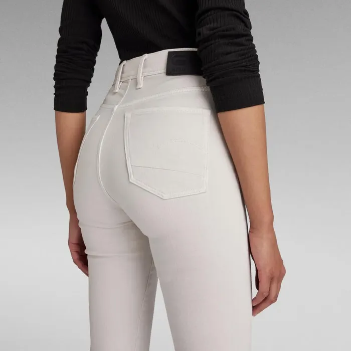 Skinny Women GStar RAW Kafey Ultra High Skinny Jeans Whitebait