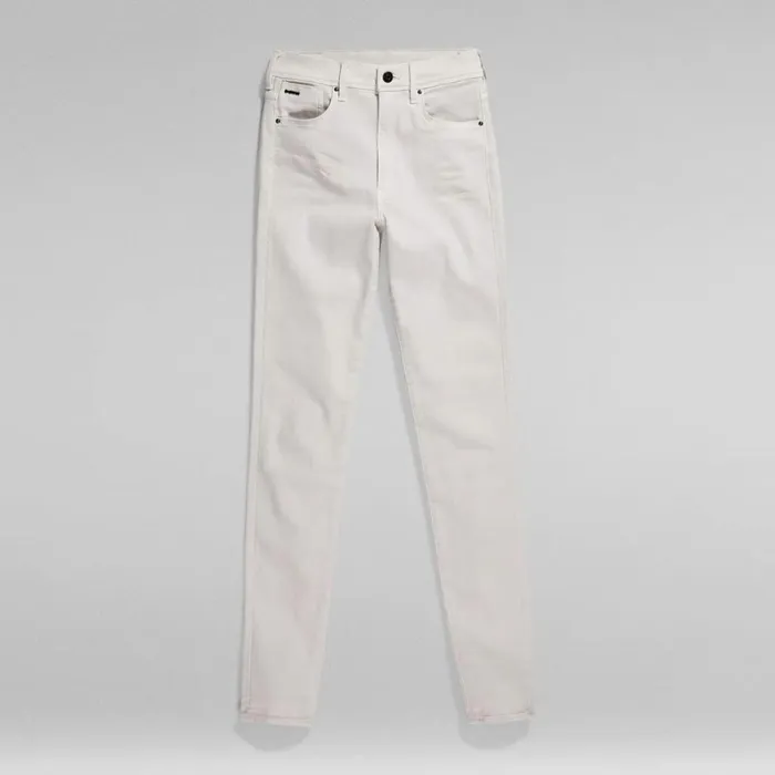 Skinny Women GStar RAW Kafey Ultra High Skinny Jeans Whitebait