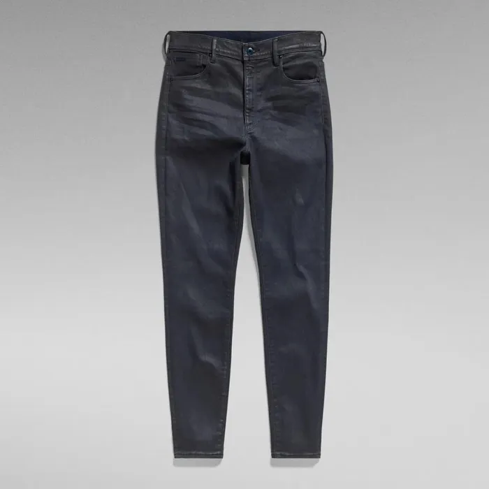 Skinny Women GStar RAW Kafey Ultra High Skinny Jeans Worn In Blue Whale Cobler